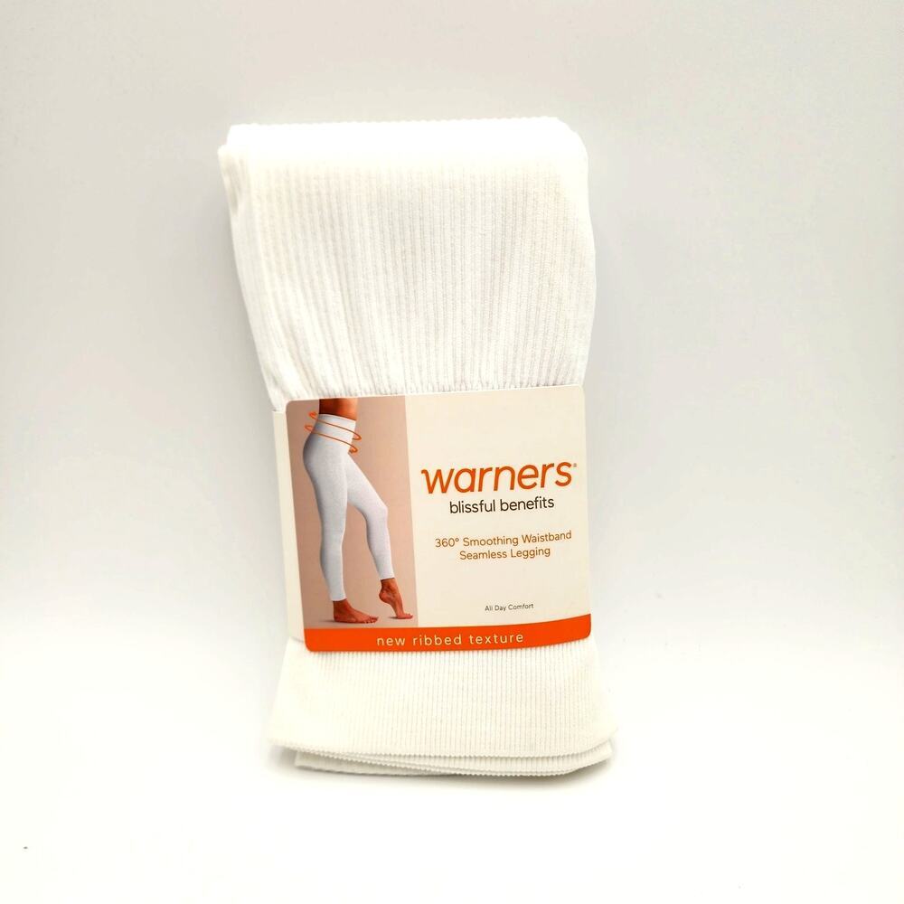 2 for 1. 2 DIFFERENT STYLES OF WARNERS BLISSFUL BENEFITS LEGGINGS - Picture 2 of 16